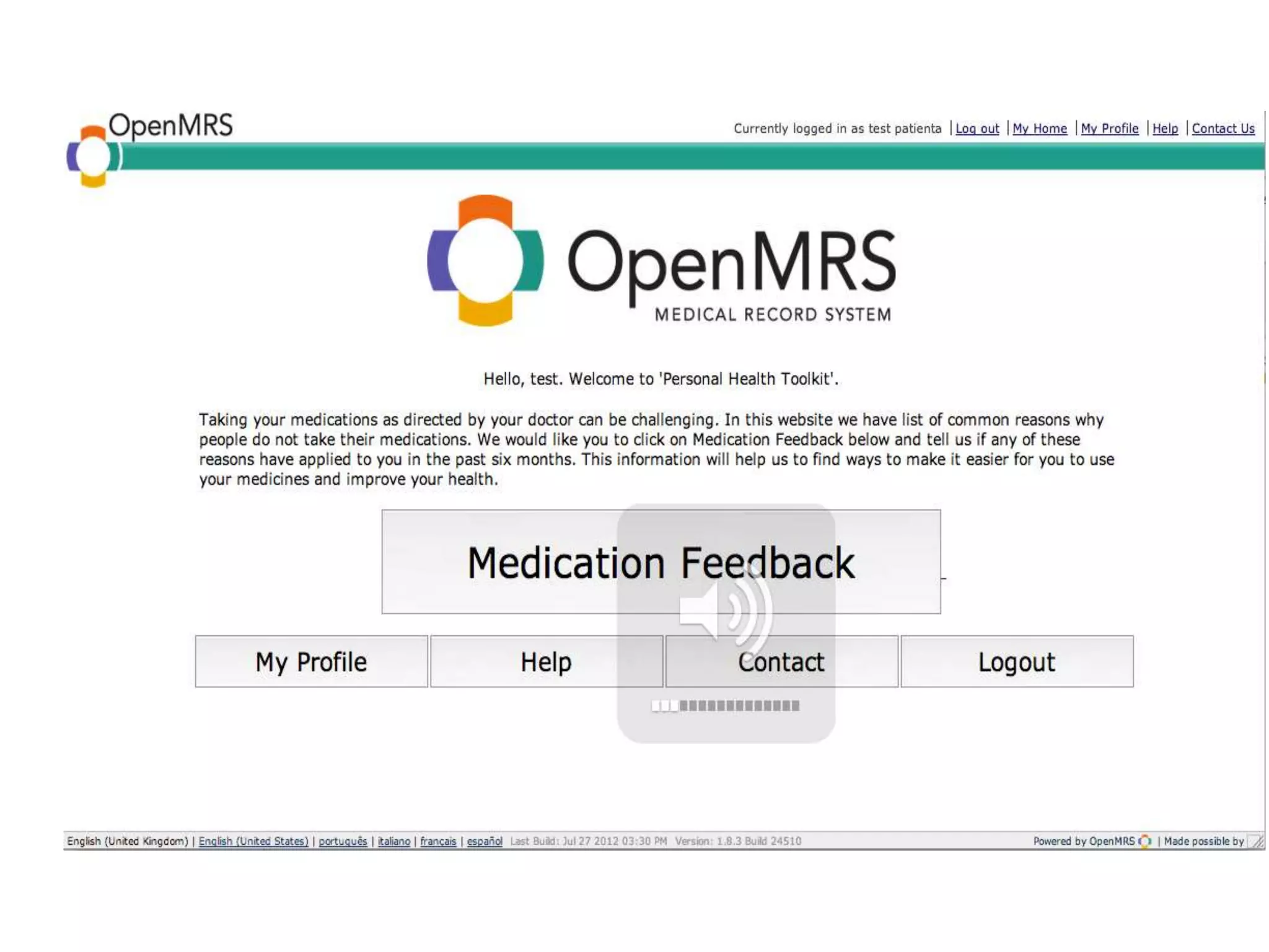 OpenMRS patients portal | PPTX