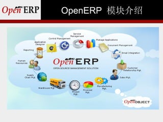 OpenERP 模块介绍
 