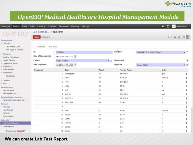 Hospital Lab Software