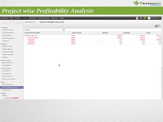 Project wise Profitability Analysis

 
