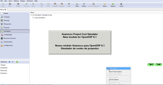 Openerp project cost_simulator