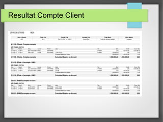 Resultat Compte Client
 