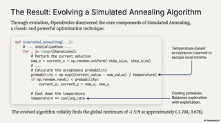 OpenEvolve: an open-source evolutionary coding agent | PDF