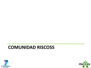 Caso de Estudio: TEI
OpenExpo Day, 16 de junio de 2015, Madrid© RISCOSS Consortium
21
#Commits/Mes #Posts/Día
Poca Actividad
Frecuencia
Release Baja
Falta de
Soporte
 