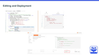 Editing and Deployment
 