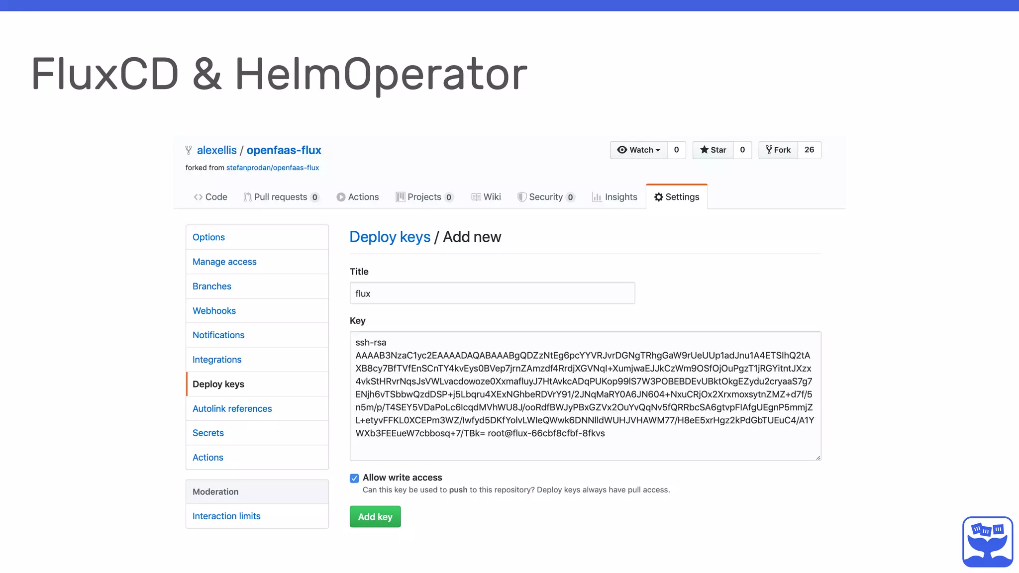 FluxCD & HelmOperator
 