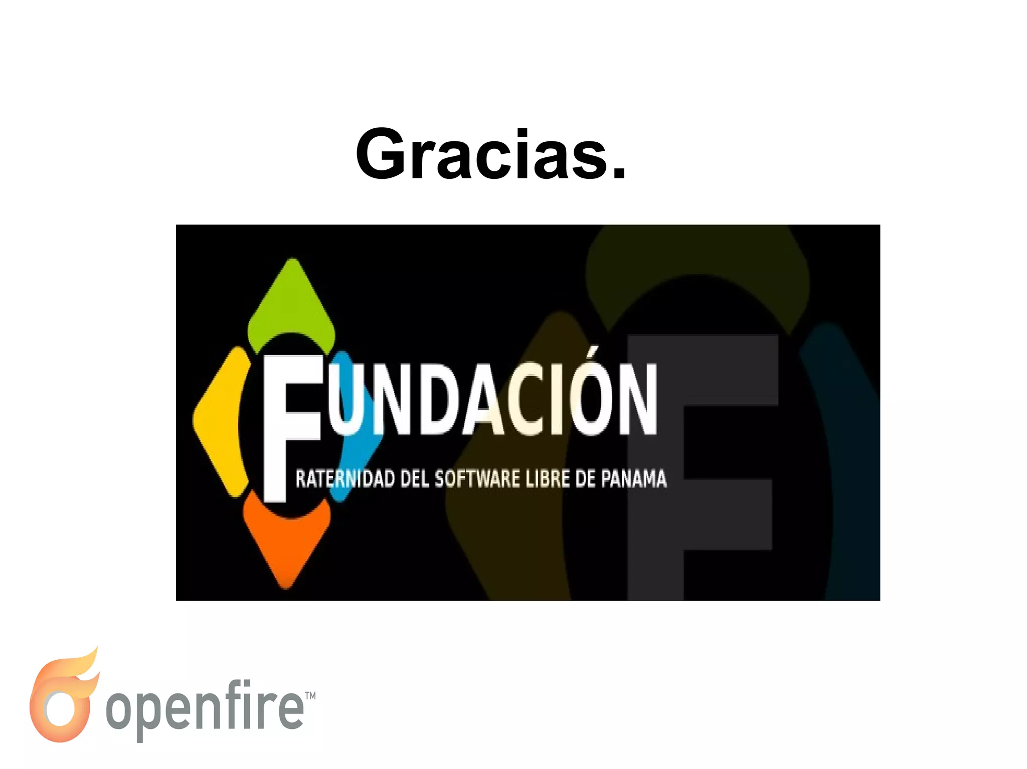 Gracias.
 