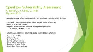 Floodlight OpenFlow DDoS | PPT