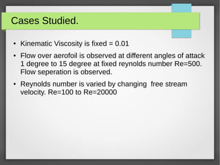 Openfoam analysis of flow over aerofoil | PDF