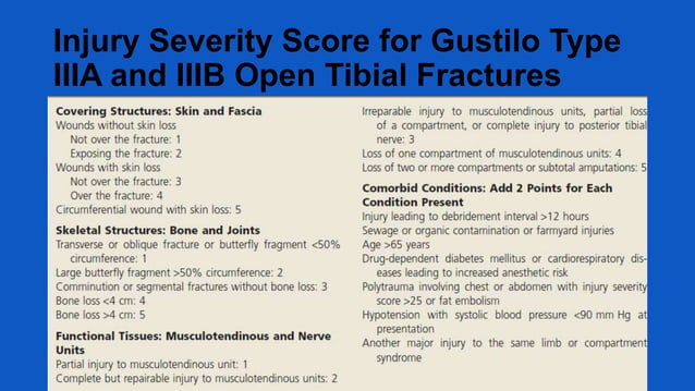 Open fracture management | PPTX
