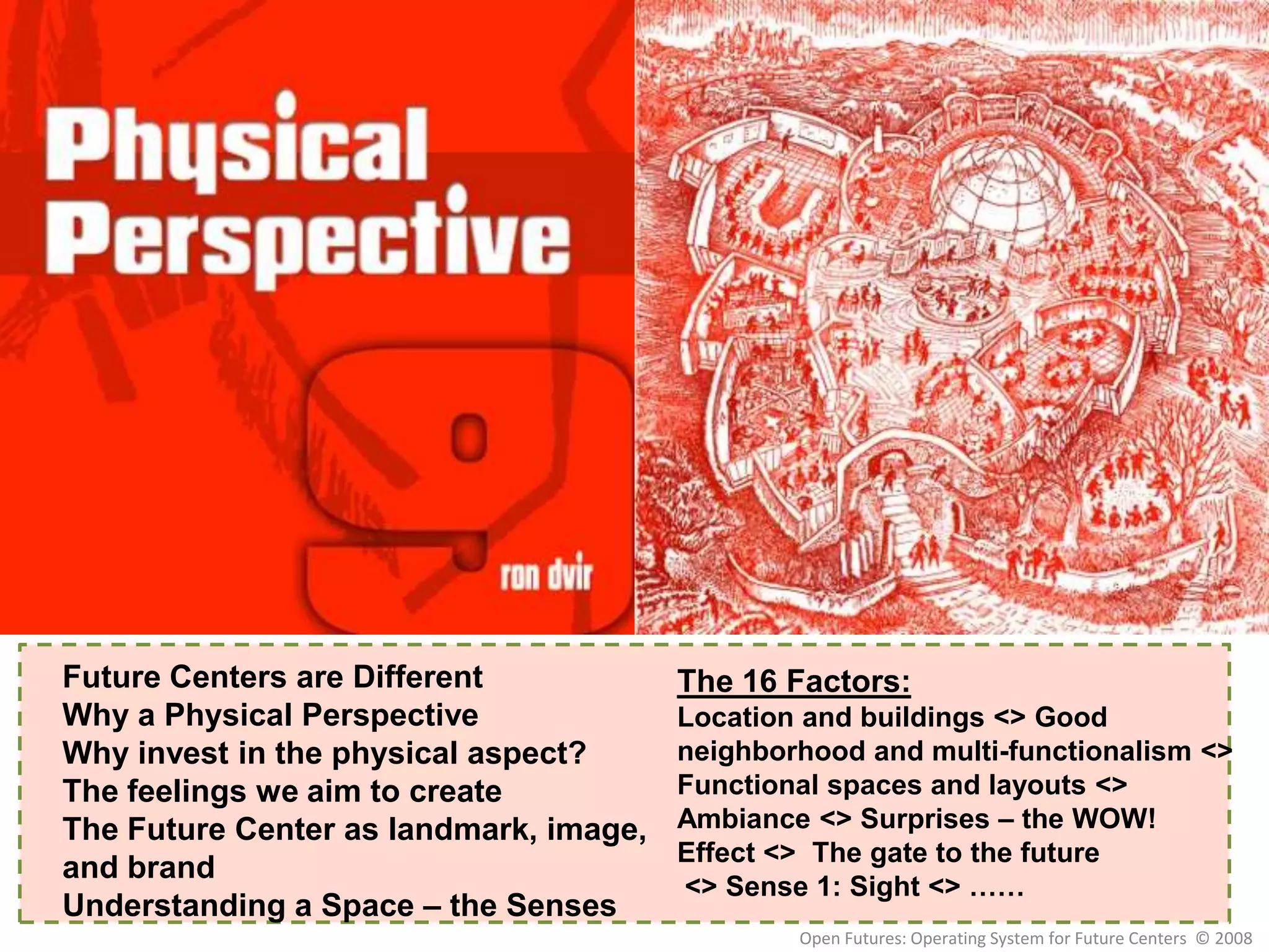 Why do organizations have future centers?