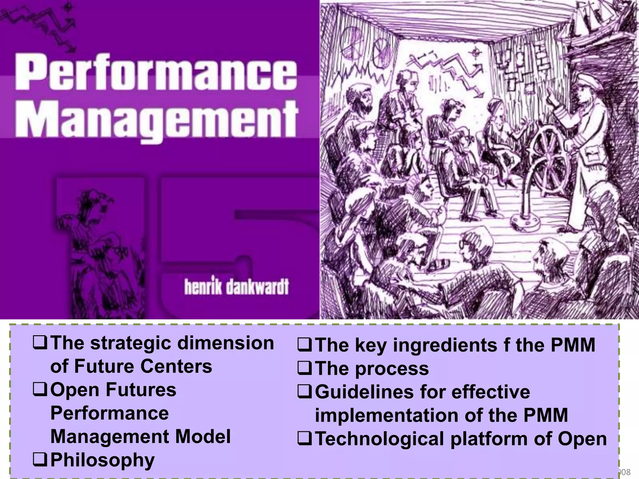 Operating Principles and ValuesVision  AND value propositionOperating PrinciplesMethodology and ToolsPhysical SpaceTechnologiesOrganizationModelsLifecyclePeopleBusiness modelsPerformance Management and Impact