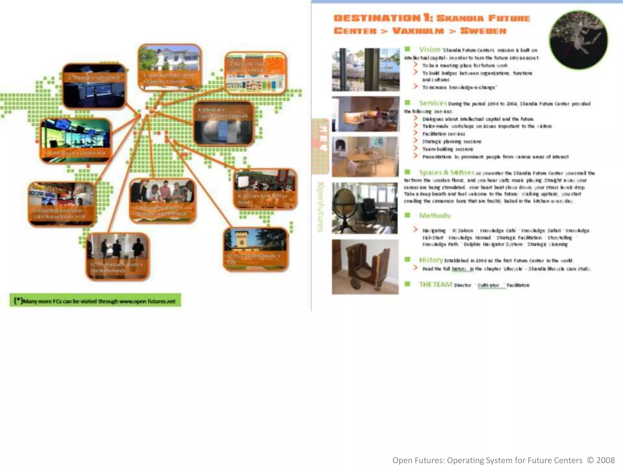The bridgeThe TornadoThe HubThe LabThe Ship (yard)The OutlookThe Idea PipelineAnd…