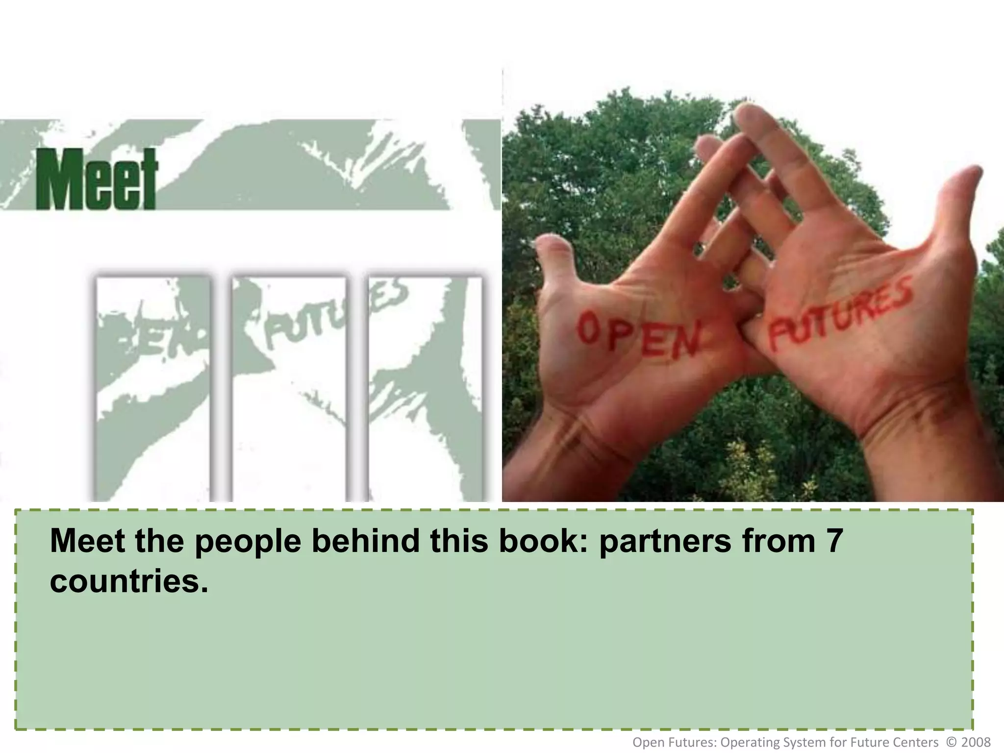 Dissemination and anchoring resultsPositioning the center in the organizationCRITICAL SUCCESS FACTORSBest BlundersMission and goalsProducts and servicesProgrammingThe Future Center Work process Learning and renewal 