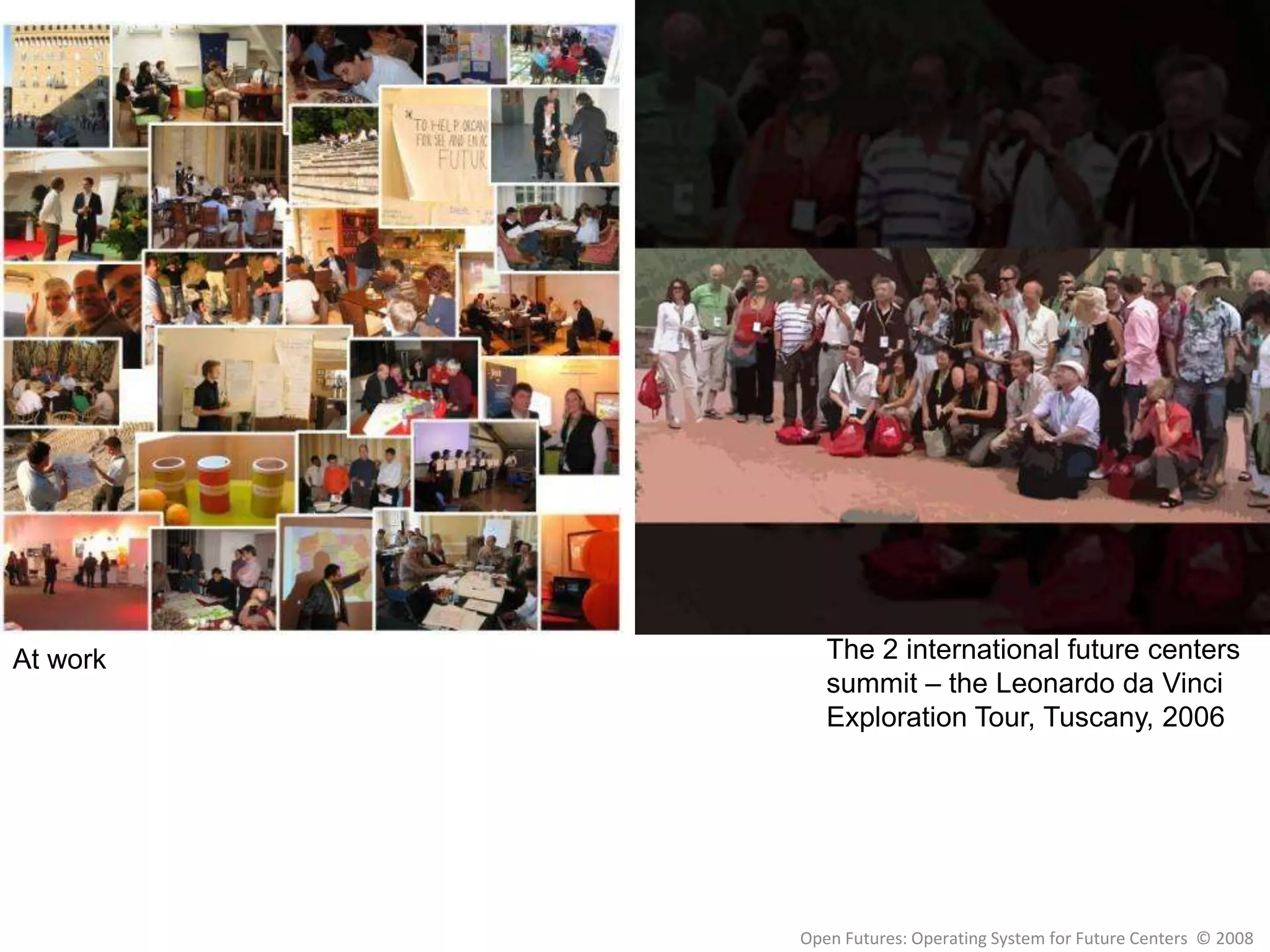 20 Methodology Sheets:Wild cards <> Project house <> Brain pool writing with technology shocks <> GOOP <> The Horror and the Dream Scenario <> Strategic Scenario Analysis <>and more The Futurizing ProcessTools PortfolioUsing and Developing the Portfolio