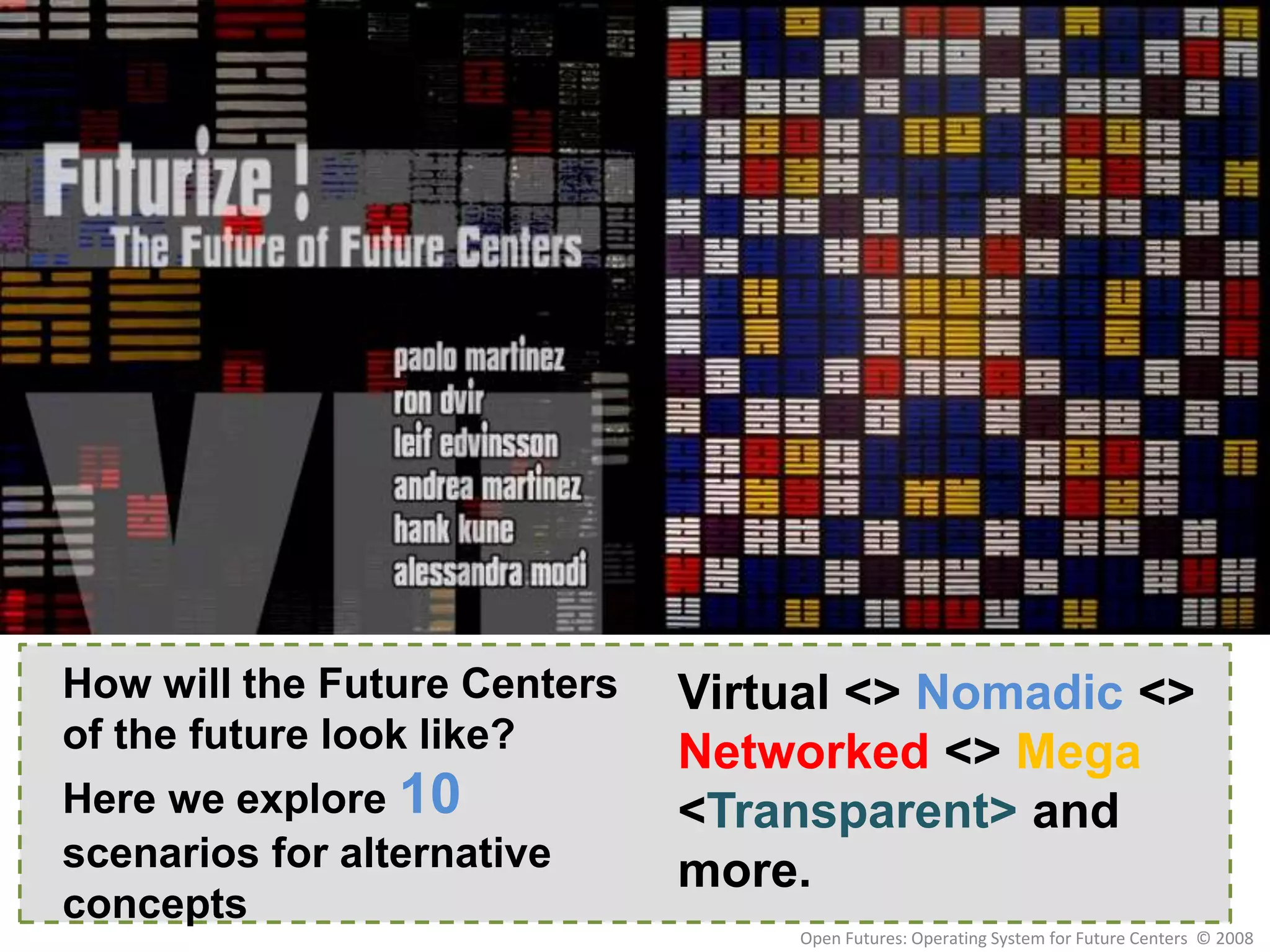 How do Future Centers add value? 