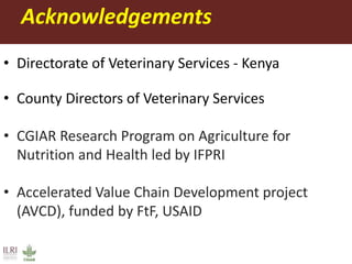 Mobile phone-based syndromic surveillance system for early detection and control of livestock diseases