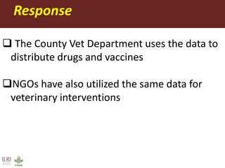 Mobile phone-based syndromic surveillance system for early detection and control of livestock diseases