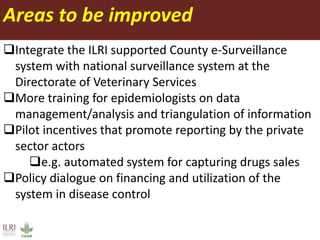 Mobile phone-based syndromic surveillance system for early detection and control of livestock diseases