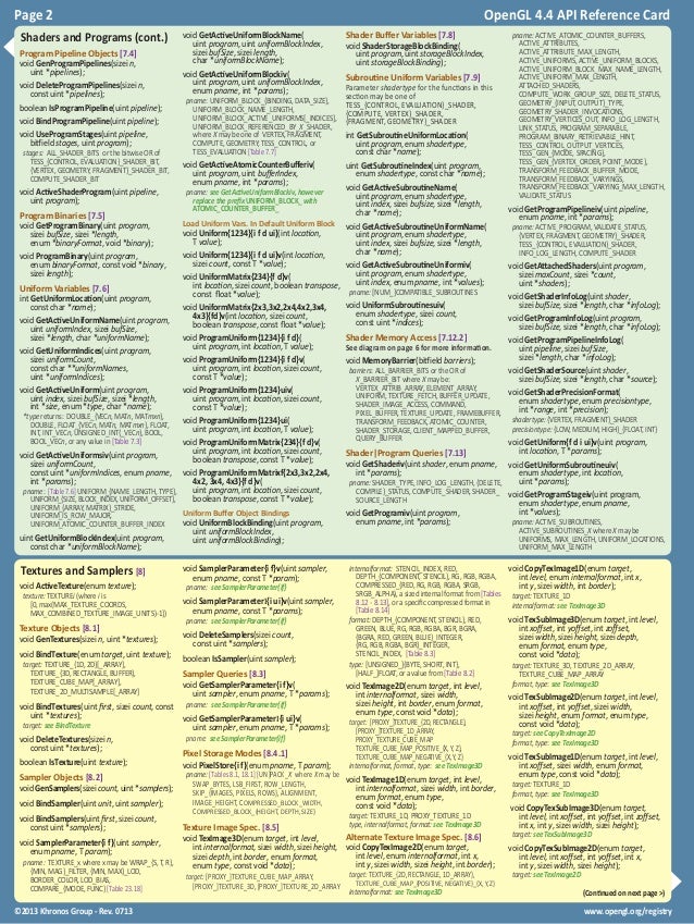 Opengl 4-4 download - gaswbing