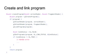 Intro to OpenGL ES 2.0 | PDF