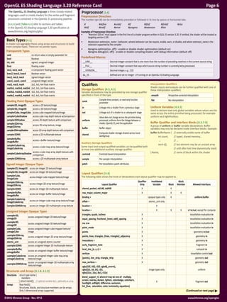 OpenGL ES 3.2 Reference Guide | PDF