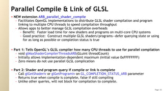 OpenGL for 2015 Slide 35