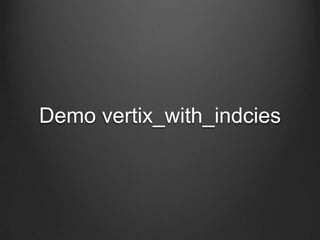 Demo vertix_with_indcies
 