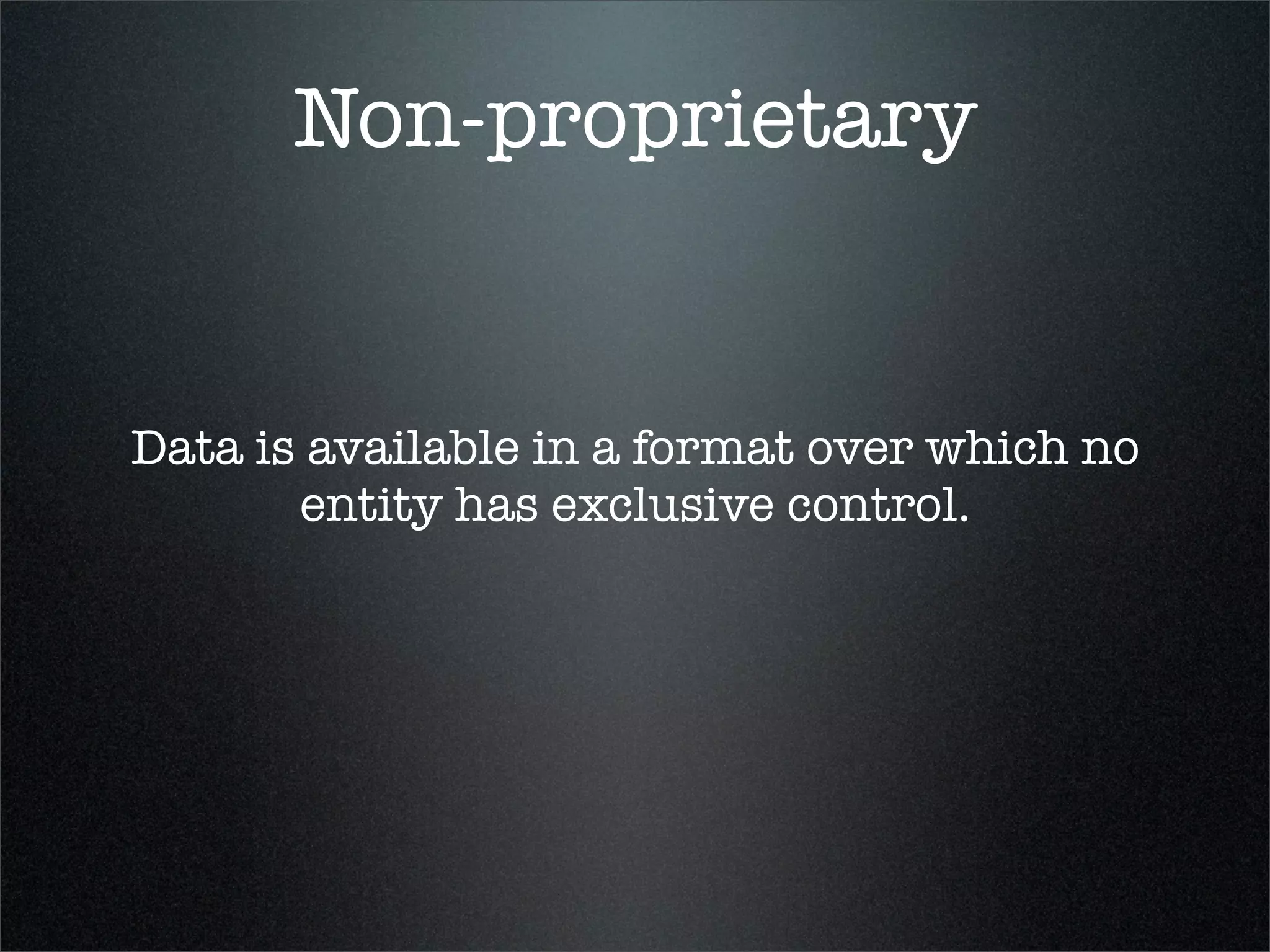 OpenGov and OpenData