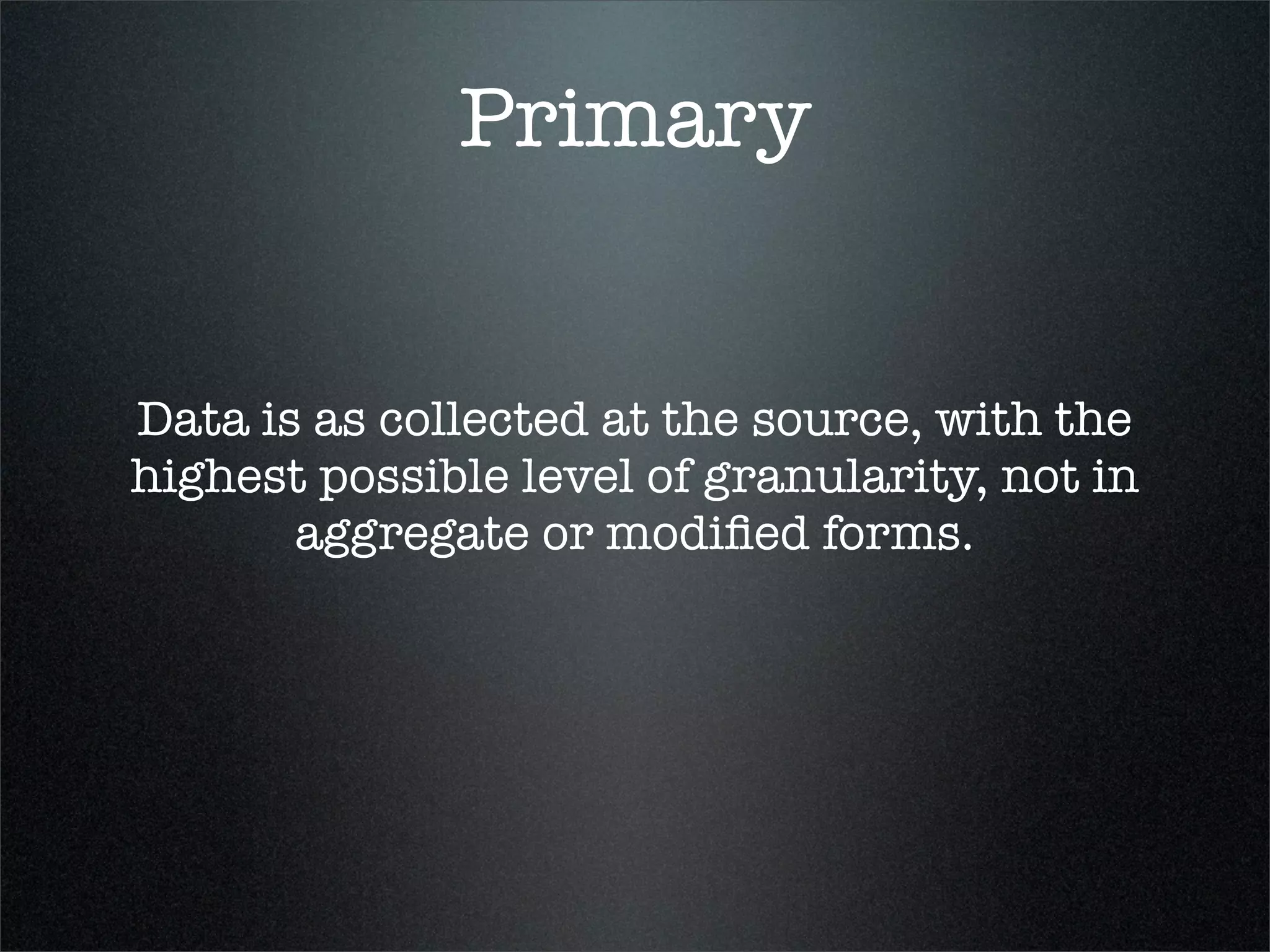 OpenGov and OpenData