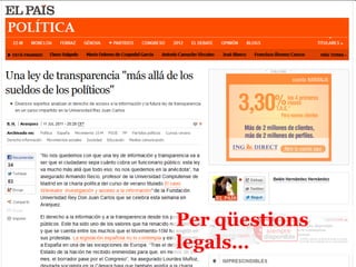 Per universalitzarl’accés a la info