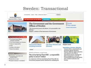 Sweden: Transactional