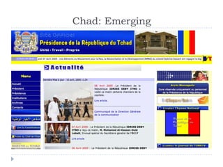 Chad: Emerging