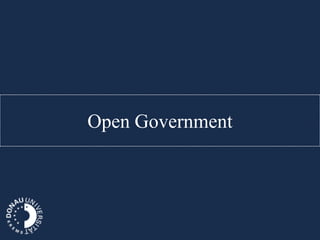 Open Government
 