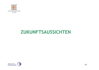 ZUKUNFTSAUSSICHTEN




                     20
 