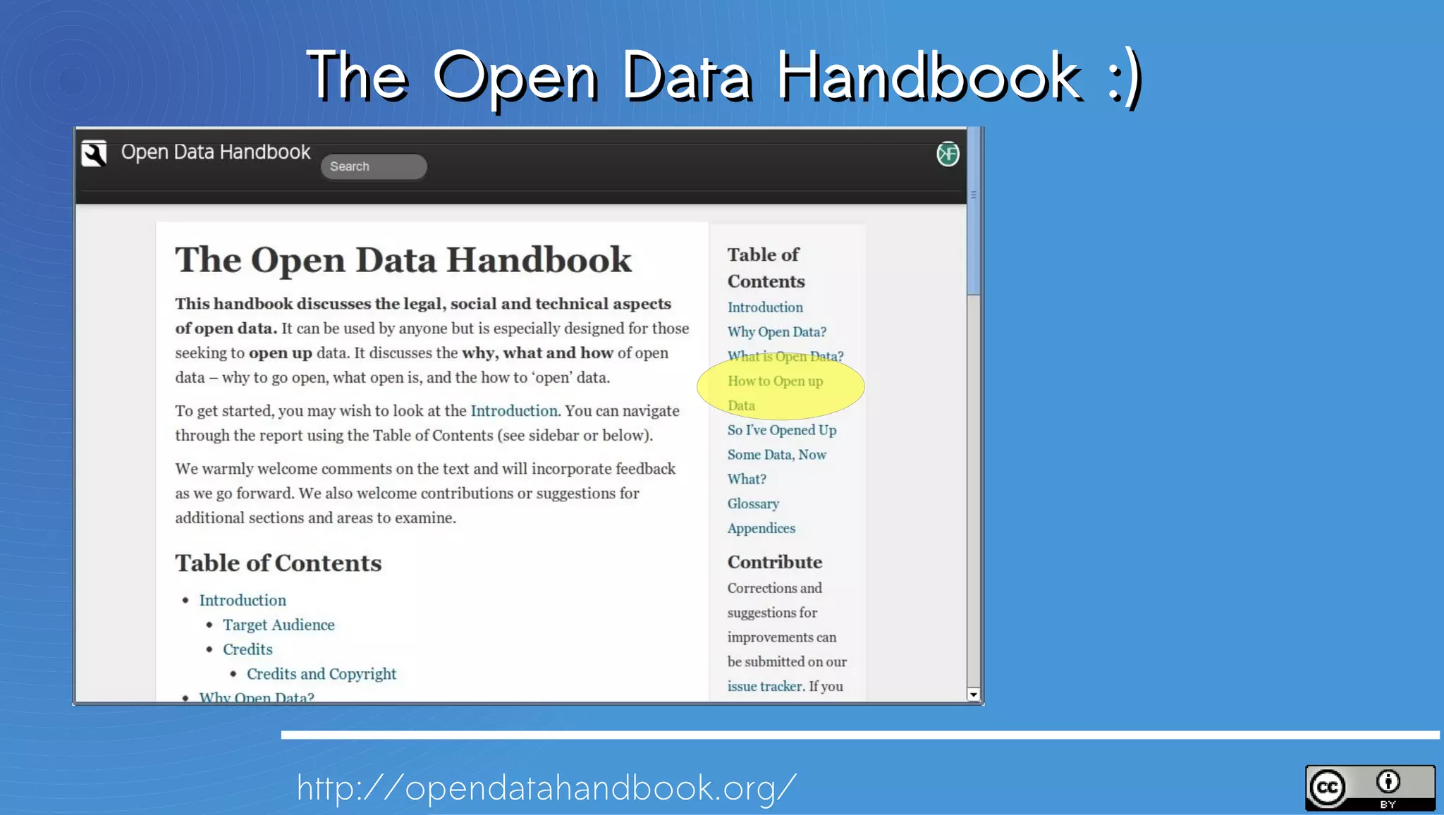 The Open Data Handbook :)




http://opendatahandbook.org/
 