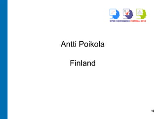 12
Antti Poikola
Finland
 