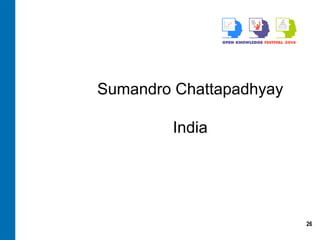 26
Sumandro Chattapadhyay
India
 