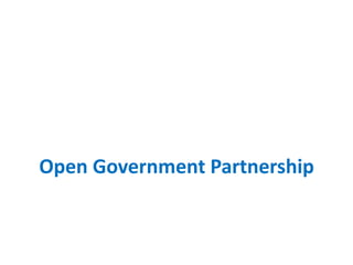 Open Government Partnership

 