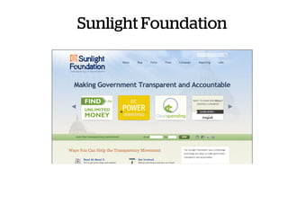 Sunlight Foundation
 