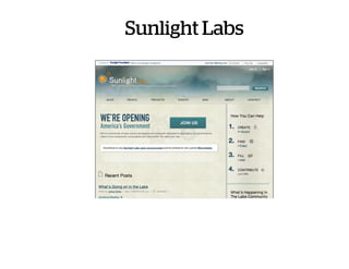 Sunlight Labs
 