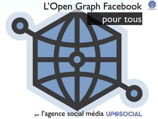 L’Open Graph Facebook
                   pour tous




par   l’agence social média
 