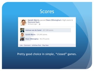 Scores




Pretty good choice in simple, “closed” games.
 