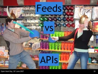 Feeds vs APIs 
