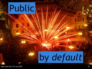Public by  default 