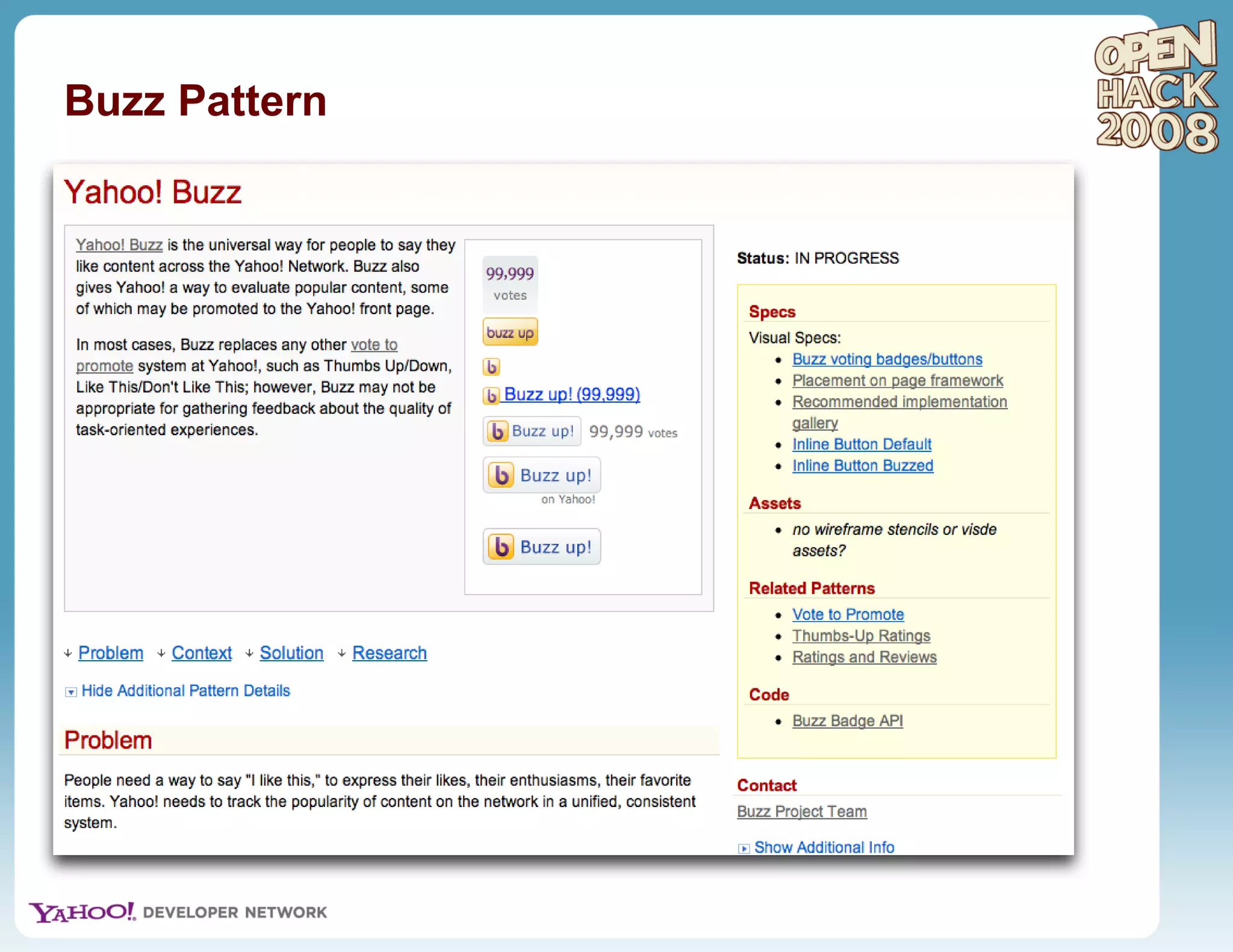 Buzz Pattern 