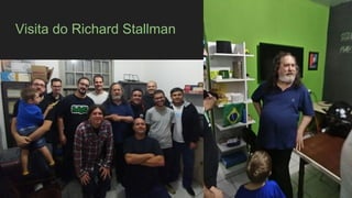 Visita do Richard Stallman
 