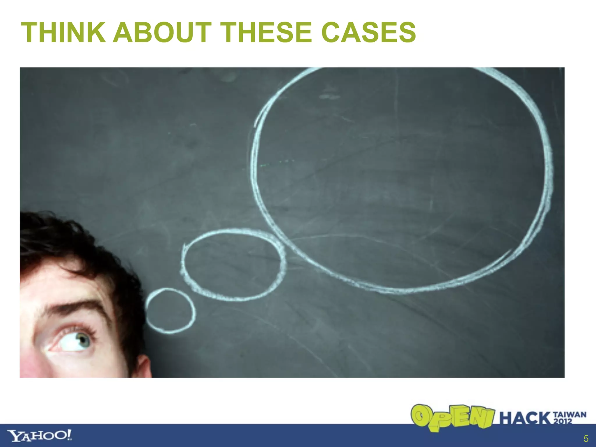 THINK ABOUT THESE CASES




                          5
 