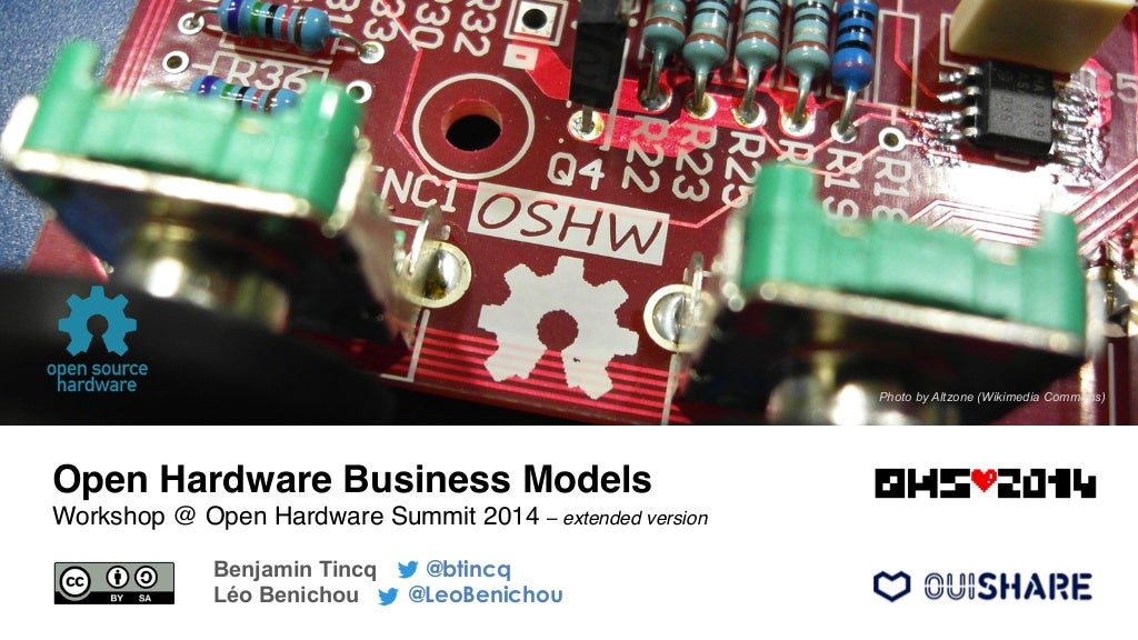 Business Models for Open Source Hardware