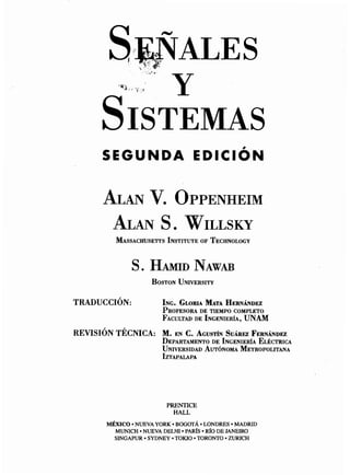 Openheim signales and sistemas